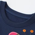 thumbnail image 4 of HWJAD Toddler Baby Girls Sweatshirts Butterfly Crewneck Pullover Long Sleeve Shirts Tops Girl Fall Winter Tops 2-7T, 4 of 8