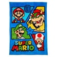 thumbnail image 1 of Couverture Super Mario "Super Crew" 62 X 90, 1 of 5