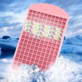 thumbnail image 4 of Silicone Mini Trays, 160 Small Molds Easy Release Crushed for Chilling Whiskey Cocktail, BPA Free Flexible Stackable and Durable Soft Mold Storage Containers, Pink, 4 of 5