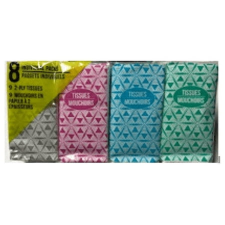 8pk Travel Tissue
