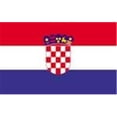 thumbnail image 1 of Drapeau de la Croatie Nyl-Glo 2 Pi X 3 Pi, 1 of 1