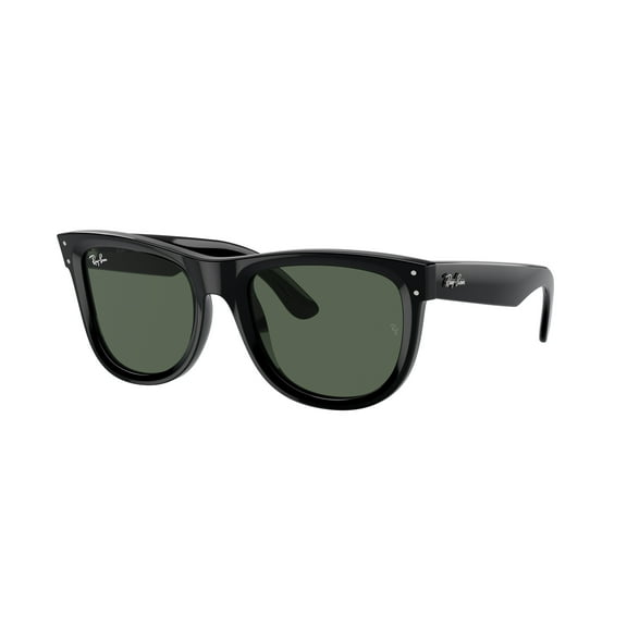 Sunglasses Ray-Ban RBR 502 S 6677VR Wayfarer Reverse Black Dark Gr