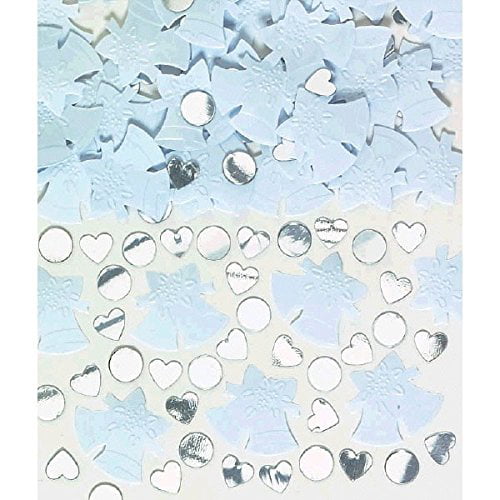 Party Supplies 25th Anniversary Value Pack Confetti Mix Silver Amscan Confetti Poppers 360432 1.2 oz