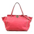 thumbnail image 1 of Pre-Owned Valentino Garavani handbag/shoulder bag in pink leather for women, item number 56331a, 1 of 5