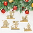 thumbnail image 4 of Winter Snowman Days til Christmas Wooden Advent Calendar Set, 4 of 7