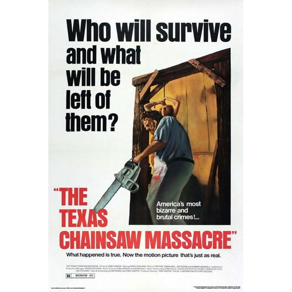 Aquarius Texas Chainsaw Massacre One Sheet Movie Poster - 24" x 36"
