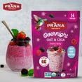 thumbnail image 5 of Prana Overnight Chia with Oats Berry Fairy | Rich in Fiber & Protein, Vegan, Non-GMO | Ready to Eat Breakfast - 28 oz Bags - 2 Pack, 5 of 7