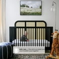 thumbnail image 5 of Simmons Kids Theo 6-in-1 Convertible Crib - Greenguard Gold Certified, Black/Textured Almond, 5 of 16