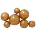 thumbnail image 2 of Reusable Inflatable Balloon Garland, 3/7 Cluster Reusable Inflatable Balloon Garland Arch Kit,Durable Pvc One-Piece Thickened Decorative Ball,Hanging Hole Design,For Birthdays,Weddings (Golden brown), 2 of 9