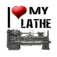 thumbnail image 2 of CafePress - I Heart (Love) My Lathe Mug - 11 oz Ceramic Mug - Novelty Coffee Tea Cup, 2 of 3