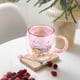 thumbnail image 4 of Taza de vidrio doble pared ecooe 280ml Unicornio con cuchara, 4 of 6