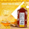 thumbnail image 3 of Dependable Food Raw Honey 100% All Natural Organic Raw Honey Kosher in a Squeeze Bottle, 5 lbs, 3 of 6