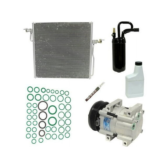 A/C Compressor Kit - Compatible with 2000 - 2011 Ford Ranger 2001 2002 2003 2004 2005 2006 2007 2008 2009 2010