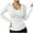 White, variant on AherBiu Athletic Jacket for Women Sunproof Lightweight Long Sleeve Full Zip up Hooded Stretch Fitted Running Yoga Tops