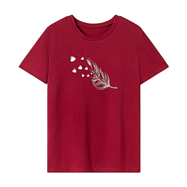 Camiseta de mujer de verano Activewear camisa de cuello redondo para viajes de playa mochilero SG