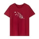 thumbnail image 1 of Camiseta de mujer de verano Activewear camisa de cuello redondo para viajes de playa mochilero SG, 1 of 7