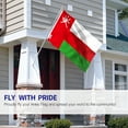 thumbnail image 2 of ANLEY Fly Breeze Drapeau d'Oman 3 X 5 Pieds - Drapeaux du Sultanat d'Oman en Polyester, 2 of 6