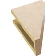 thumbnail image 6 of 4"W x 8"D x 12"H Classic Concord Rough Cedar Woodgrain TimberThane Corbel, Primed Tan, 6 of 6