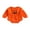 Orange, variant on Wassery Infant Baby Halloween Sweatshirt Jumpsuit Round Neck Long Sleeve Pumpkin Face Print Romper 3 6 12 18 24 Months Toddler Fall Clothes