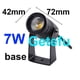 thumbnail image 3 of Luz LED para césped de paisaje impermeable y regulable, 12 V, 110 V, 220 V, luz LED para paisaje IP65, luz LED para exteriores, lámpara de jardín de 5 W, 7 W, 10 W y 12 W, 3 of 5