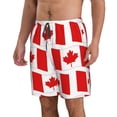 thumbnail image 2 of Disketp Men'S Swim Trunks Hawaiian Breathable Surf Beach Swimsuits Mesh Lining Beach Shorts With Pockets-Canada, 2 of 9