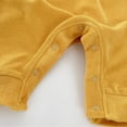 thumbnail image 3 of Vedolay Boy's Casual Sets Boys Fall 2023 Outfits Long Sleeve Top & Pants Set,Yellow 12-18 Months, 3 of 5