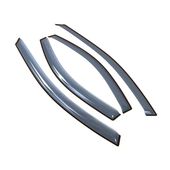 Tuningpros LGWV2-088 Window Visor Light Tinted 4 Pcs Set For 1995-2000 Dodge Stratus