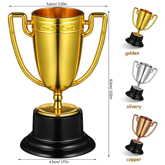 Raindrops 3pcs Trophy Award Trophies For Sports Events Competitions Parties For Recognition Celebration