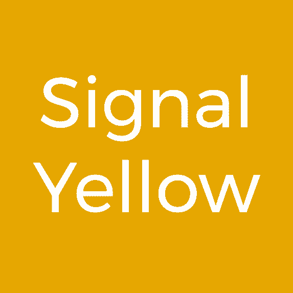 (1) 12" x 12" Sheet - Oracal 651 Signal yellow Adhesive Craft Vinyl for Cricut, Silhouette, Cameo, Craft Cutters, Printers, and Decals - Matte Finish and Outdoor and Permanent