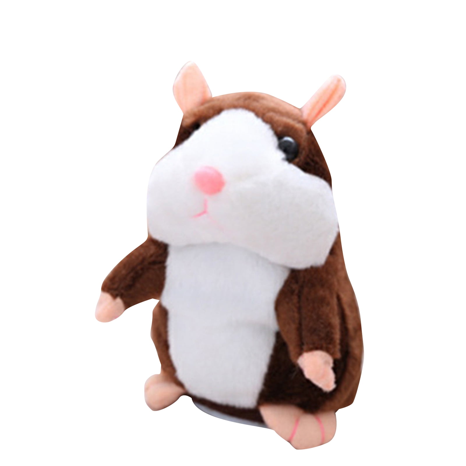 Talking Toy Hamster Imitating Talking Plush Toy Repeating Plush Animal Toy Fun for Kid - Walmart.com