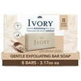 thumbnail image 1 of Ivory Doux Pain de Savon Exfoliant, Notes de Vanille Chaude + Lait d'Avoine, 8 Pains, 1 of 14