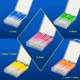 thumbnail image 6 of 40Pcs/Box Interproximal Brush Safe Ergonomic Stainless Steel Wire Health Care Interdental Brush for Home ,Orange, 6 of 7