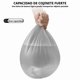 thumbnail image 3 of 3 volúmenes de pequeñas bolsas de basura 60 duraderas 4 galones bolsas de basura pequeñas Oficina de la familia cocina baño dormitorio basura dentro de la bolsa de basura (oro), 3 of 6