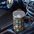 thumbnail image 4 of Winter Festive 40oz Christmas Tumbler with Handle, Snowman Coffee Cup with Straw, Insulated Stainless Steel Holiday Mug, Gifts for Women Men, 4 of 4