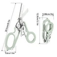thumbnail image 3 of Trauma scissors, 6-in-1 emergency response scissors with protective covers, outdoor camping rescue trauma scissors, 3 of 4