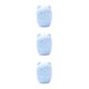thumbnail image 5 of Soidarity caja de almacenamiento de esponjas de maquillaje de gato de silicona almacenamiento y protección limpios e higiénicos azul claro de Type1 NO1, 5 of 6