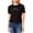 Black - black, variant on Carbon Copy Womens Make Herstory Basic T-Shirt, Black, X-Large