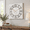 White 3-30 Inch, variant on 24 Inch White Square Farmhouse Wall Clock with Reversible Decorative Sign