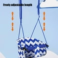 thumbnail image 6 of Toddler Swing for Kids,Canvas Baby Swing Seat,Heavy Duty Rope Play Secure Children Swing Set for Indoor Playground,Outdoor,Tree Swings or Backyard,Adjustable Hanging Ropes, 6 of 7
