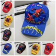 thumbnail image 2 of Nuevas gorras para niños, bebés, niñas, sombreros de béisbol, gorras de Spiderman de dibujos animados, malla de lona, gorras de verano para el sol, niños, niños, sombreros casuales, 2-8Y2-8 años Gao Jinjia LED, 2 of 2