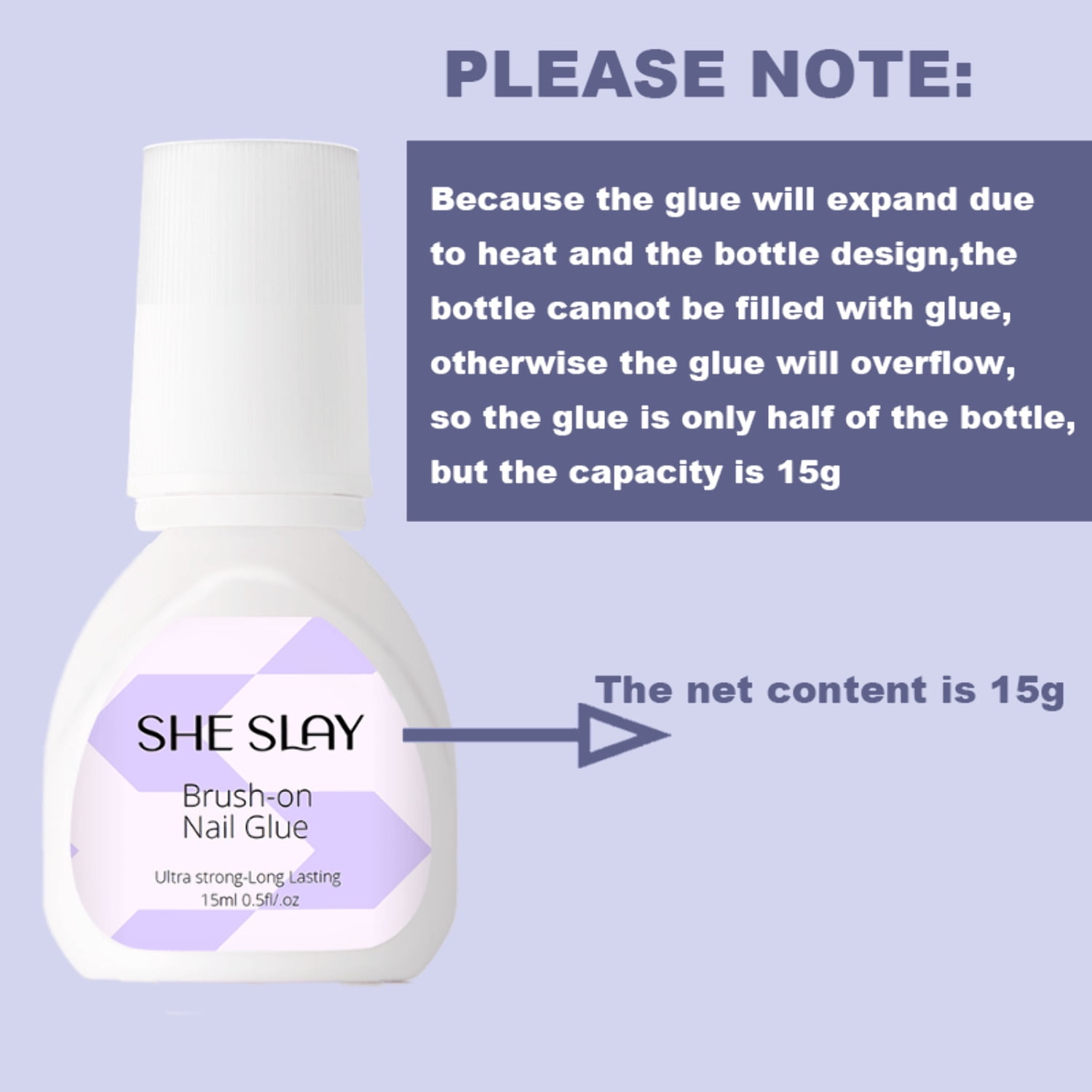 SheSlay Press-On Nail Starter Kit – UV Lamp, Nail Prep  Thifit Coffin Nails
