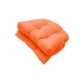 thumbnail image 4 of Cojín de asiento,Cojines de mimbre para asiento de patio,para interior y exterior,2 unidades,Cojines de asiento con mechones para interior y exterior,Cojines para muebles de patio de 19 Naranja, 4 of 8