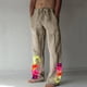 thumbnail image 1 of Pantalones largos de verano para hombre, de algodón y lino, con pierna ancha, estampados, con cordones, para deportes y vacaciones, 1 of 7