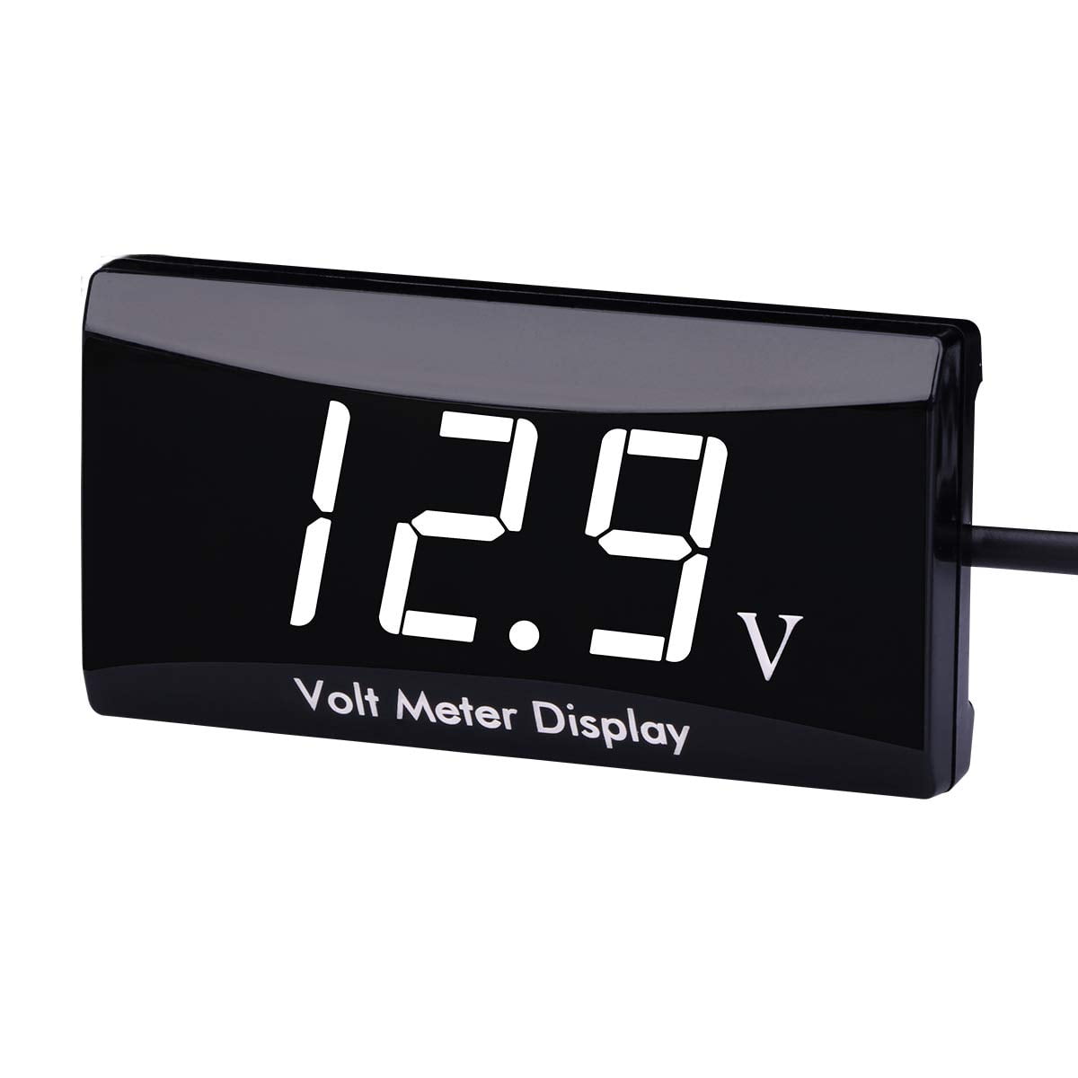 DC 12V Car Motorcycle LED Panel Digital Voltage Meter Gauge Display Voltmeter 