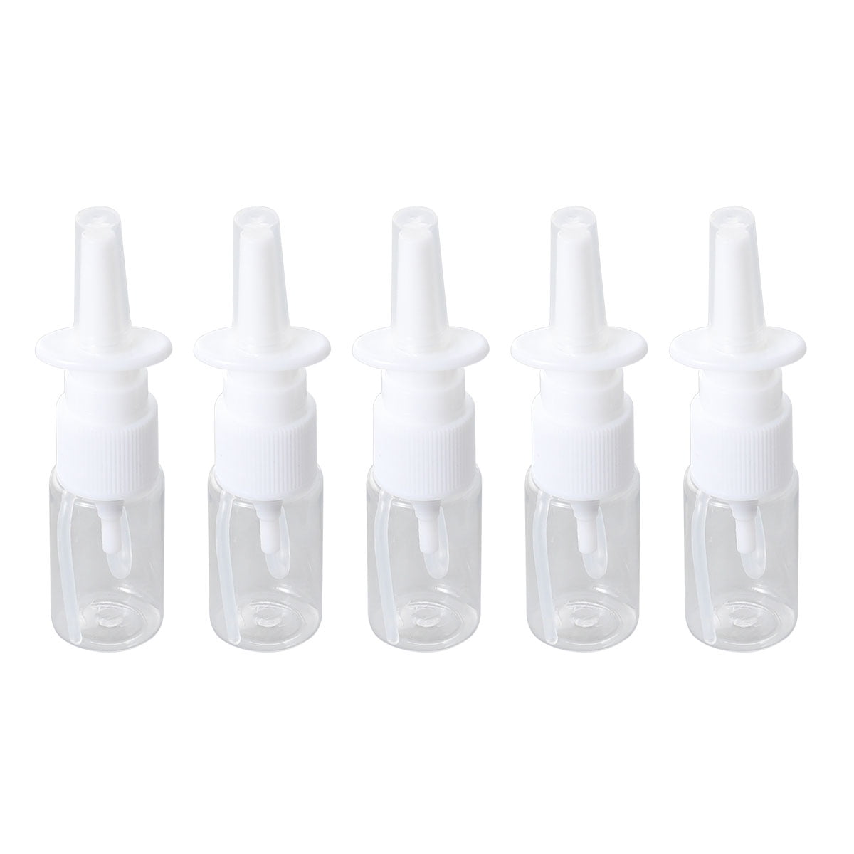 HOMEMAXS 5 Pcs 10ml Portable Nasal Sprayer Bottle Rhinitis Refillable