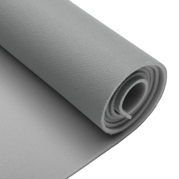 Unique Bargains Headliner Fabric 60" L x 47" W for Car Truck RV SUV Automotive Interior Trim DIY Roof Repair Replacement Foam Backing Breathable Mesh Fabric Dark Gray
