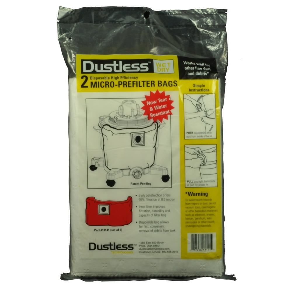 Loveless Ash DryWall Shop Vac Vacuum Cleaner Bags