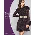thumbnail image 2 of Women Stretchy Belts for Dresses Vintage Elastic Wide Waist Belts, 2 of 6