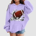 thumbnail image 5 of AOMPMSDX Toddler Kids Football Fans Teen Sweatshirt Player Sports Retro Kids Boys Girls Rugby Pullover Hoodie Sweatshirt Toddler Hoodies And Sweatshirts 140(6 Years-7 Years), 5 of 6