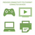 thumbnail image 3 of On-Q AC1068 8-Port Cat 6 Network Interface Module, 3 of 6